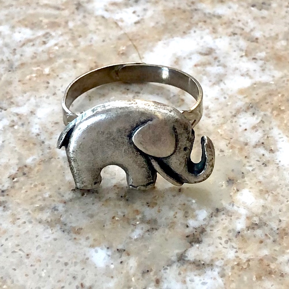 Elephant Ring - Silver